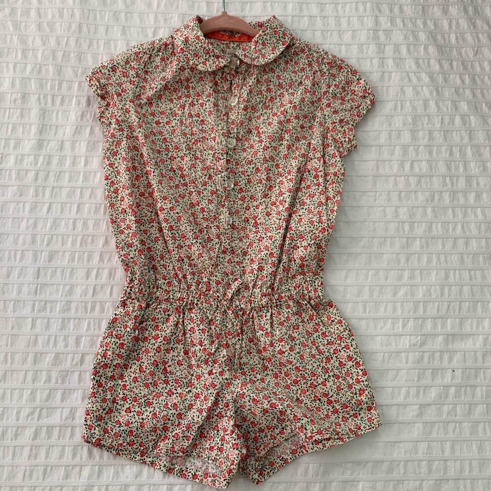 Lands End Girls Romper